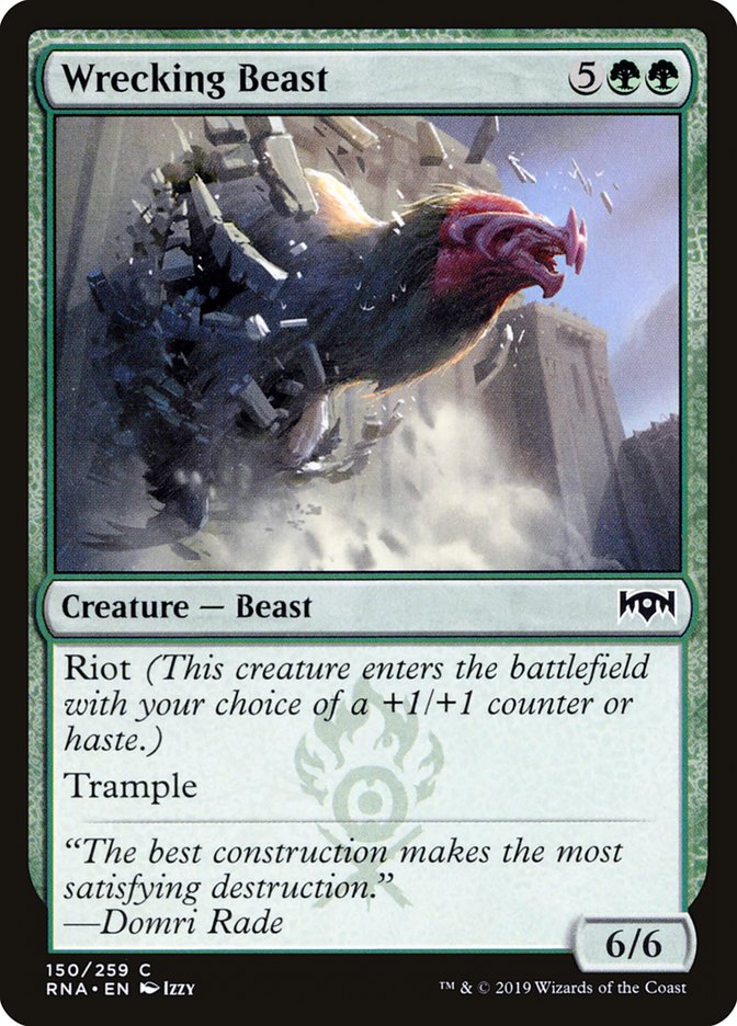 Wrecking Beast [Ravnica Allegiance] | Webway Games