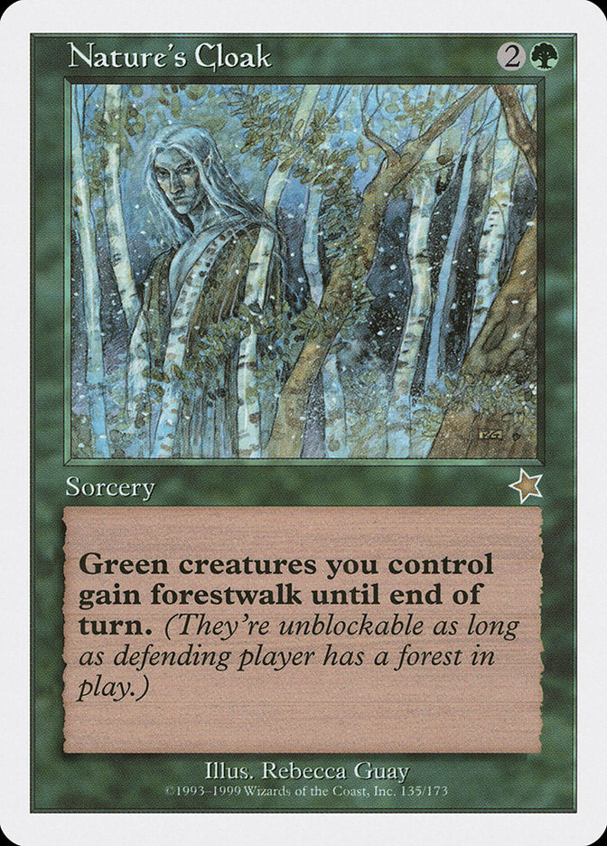 Nature's Cloak [Starter 1999] | Webway Games