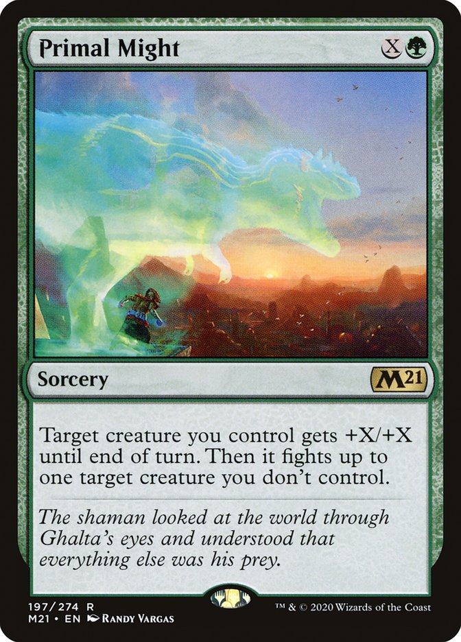 Primal Might [Core Set 2021] | Webway Games