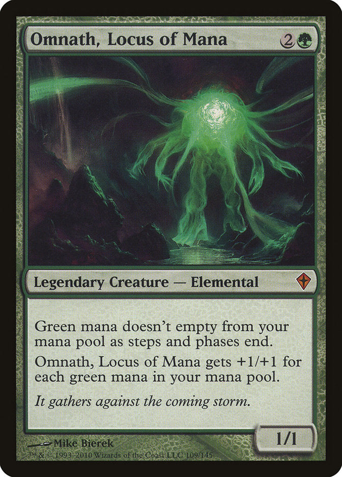 Omnath, Locus of Mana [Worldwake] | Webway Games