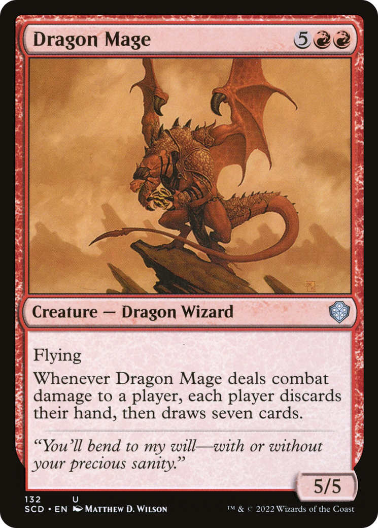 Dragon Mage [Starter Commander Decks] | Webway Games