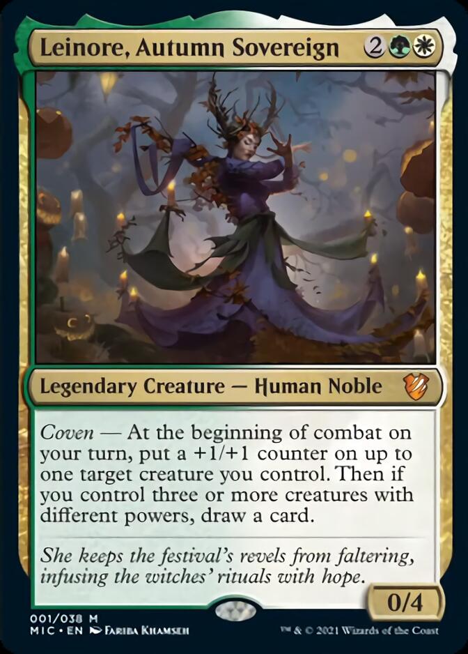 Leinore, Autumn Sovereign [Innistrad: Midnight Hunt Commander] | Webway Games