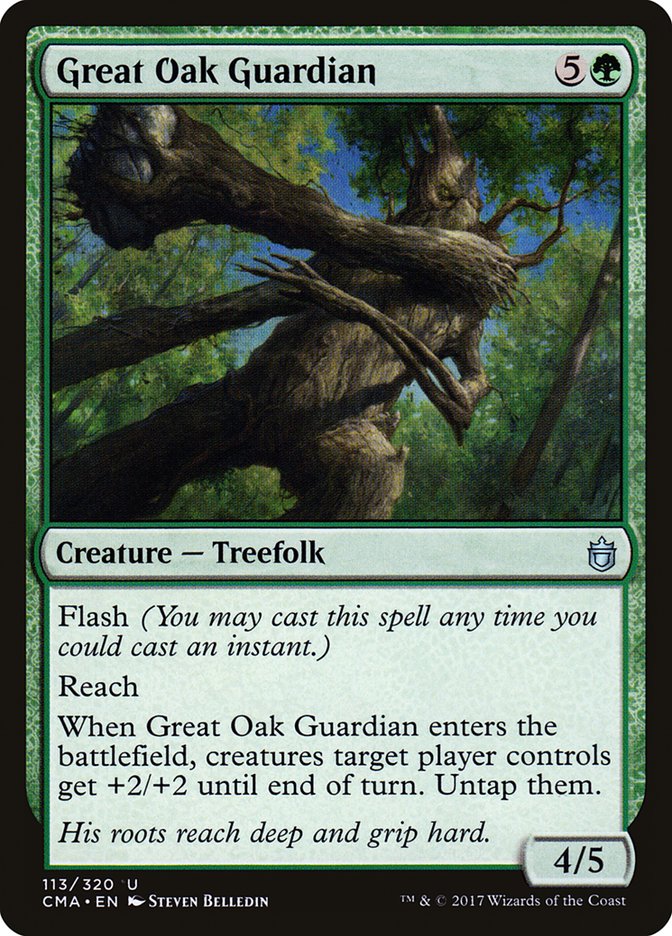 Great Oak Guardian [Commander Anthology] | Webway Games