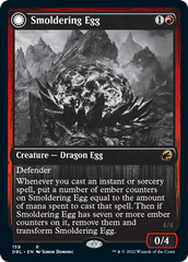 Smoldering Egg // Ashmouth Dragon [Innistrad: Double Feature] | Webway Games