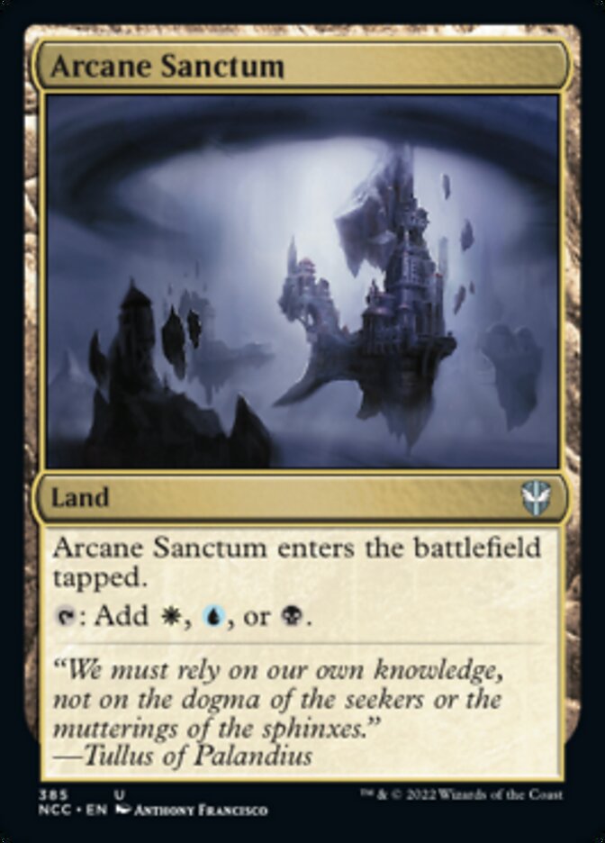 Arcane Sanctum [Streets of New Capenna Commander] | Webway Games