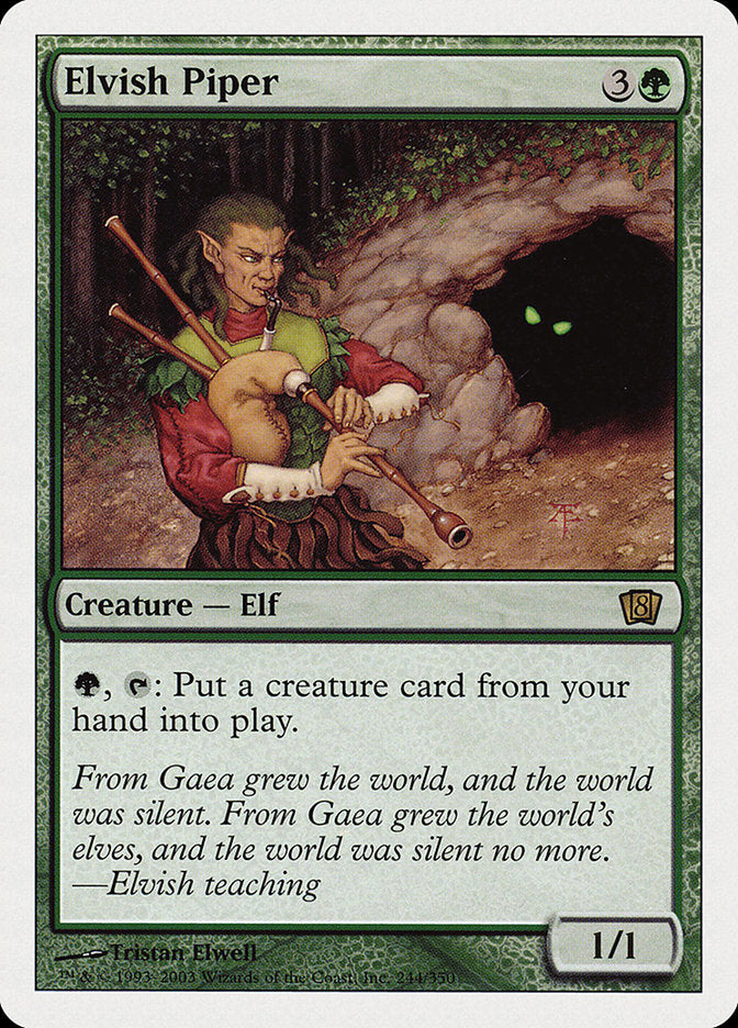 Elvish Piper [Eighth Edition] | Webway Games
