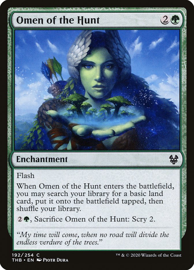 Omen of the Hunt [Theros Beyond Death] | Webway Games