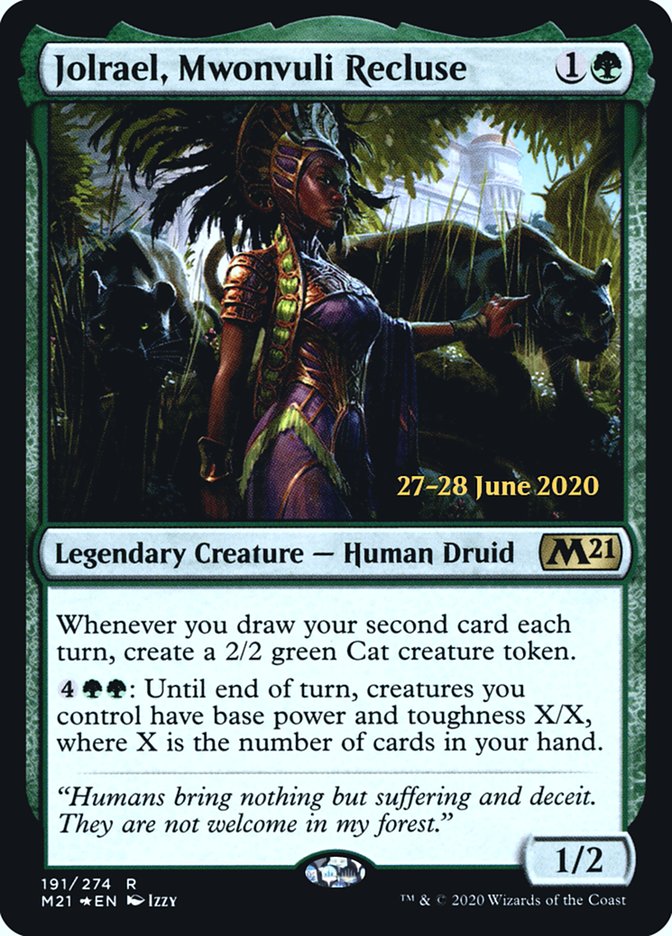 Jolrael, Mwonvuli Recluse  [Core Set 2021 Prerelease Promos] | Webway Games