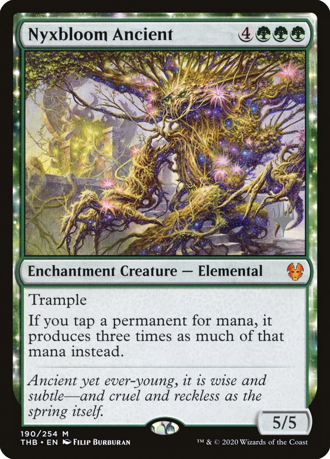 Nyxbloom Ancient (Promo Pack) [Theros Beyond Death Promos] | Webway Games