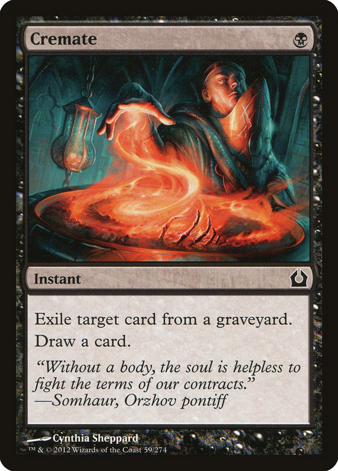 Cremate [Return to Ravnica] | Webway Games