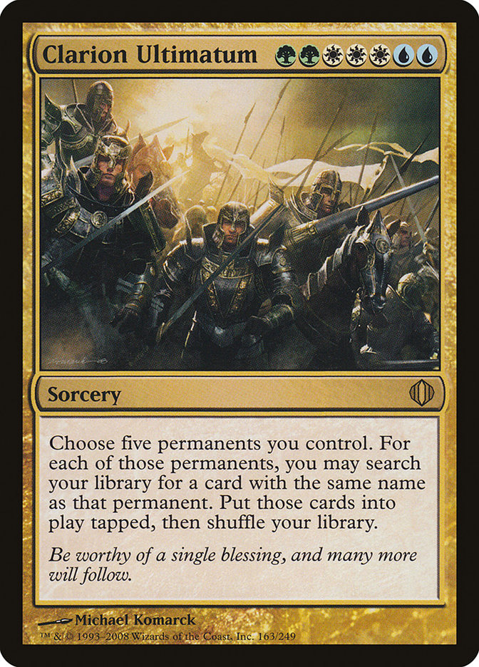 Clarion Ultimatum [Shards of Alara] | Webway Games