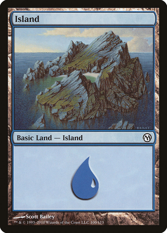Island (#100) [Duels of the Planeswalkers] | Webway Games