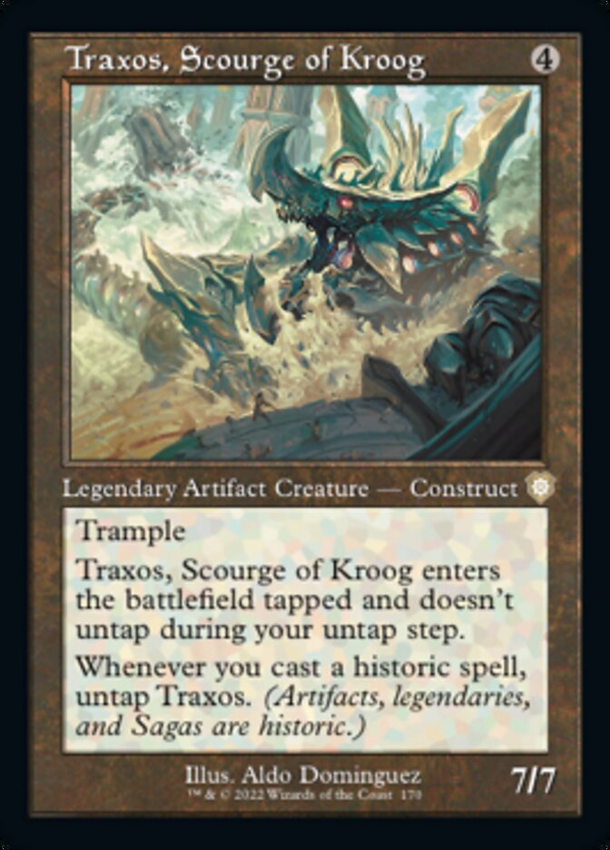 Traxos, Scourge of Kroog (Retro) [The Brothers' War Commander] | Webway Games