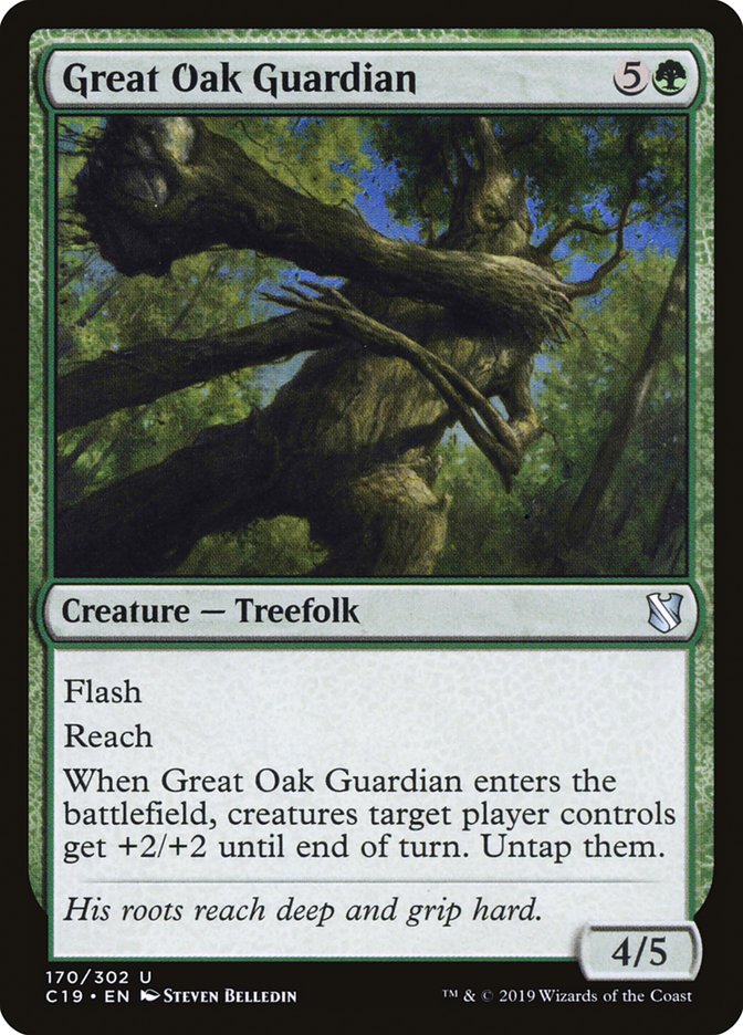Great Oak Guardian [Commander 2019] | Webway Games