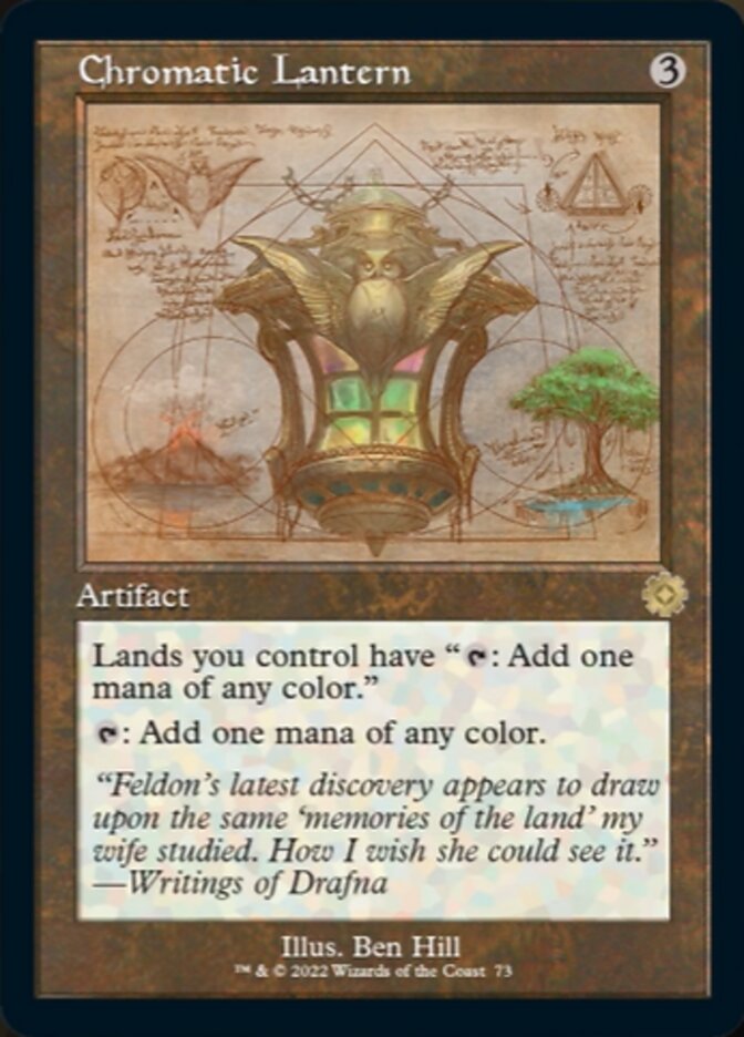 Chromatic Lantern (Retro Schematic) [The Brothers' War Retro Artifacts] | Webway Games