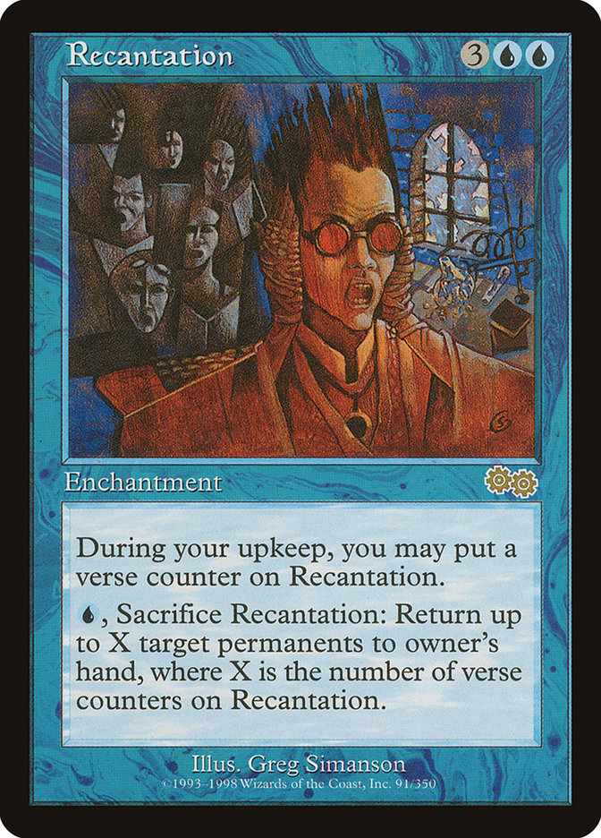 Recantation [Urza's Saga] | Webway Games