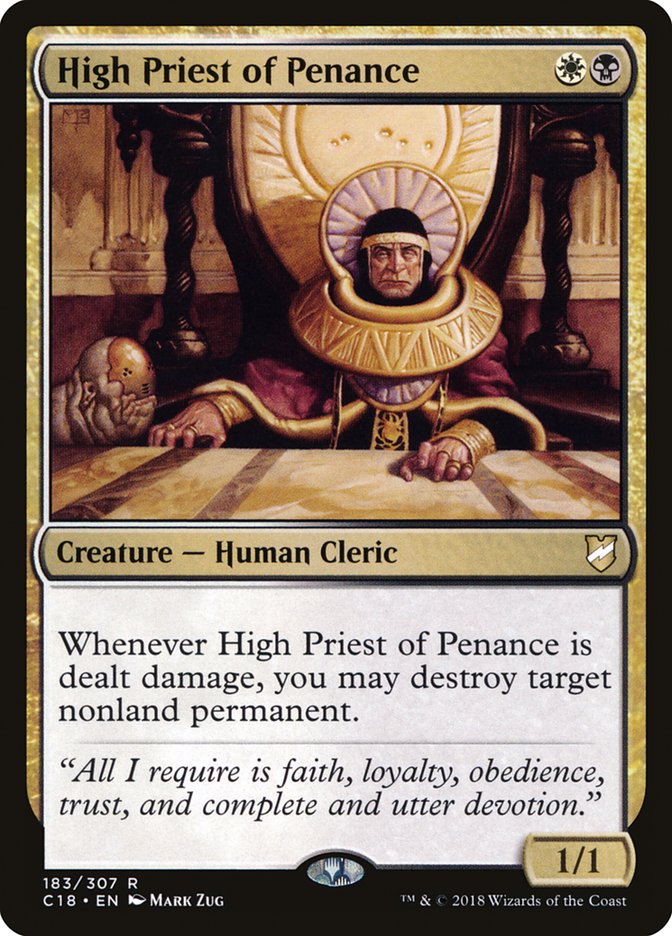 High Priest of Penance [Commander 2018] | Webway Games