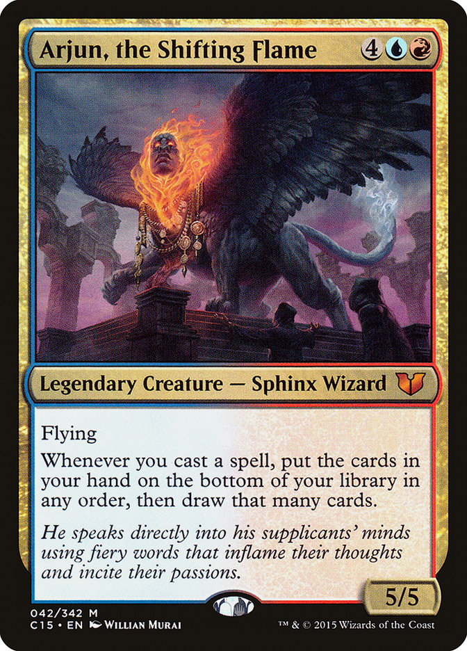 Arjun, the Shifting Flame [Commander 2015] | Webway Games