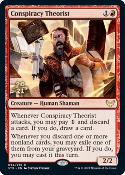 Conspiracy Theorist [Strixhaven: School of Mages Prerelease Promos] | Webway Games
