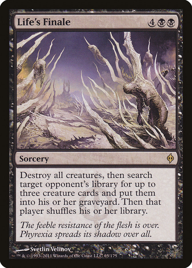 Life's Finale [New Phyrexia] | Webway Games