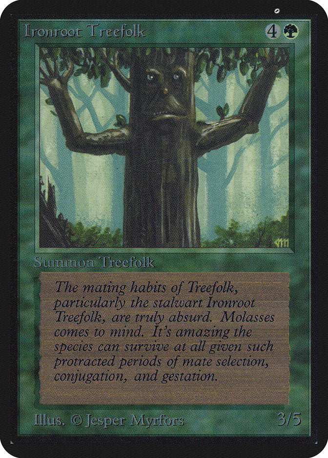 Ironroot Treefolk [Limited Edition Alpha] | Webway Games