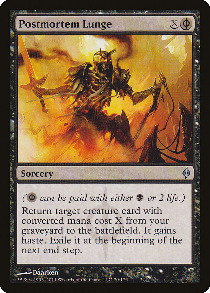 Postmortem Lunge [New Phyrexia] | Webway Games
