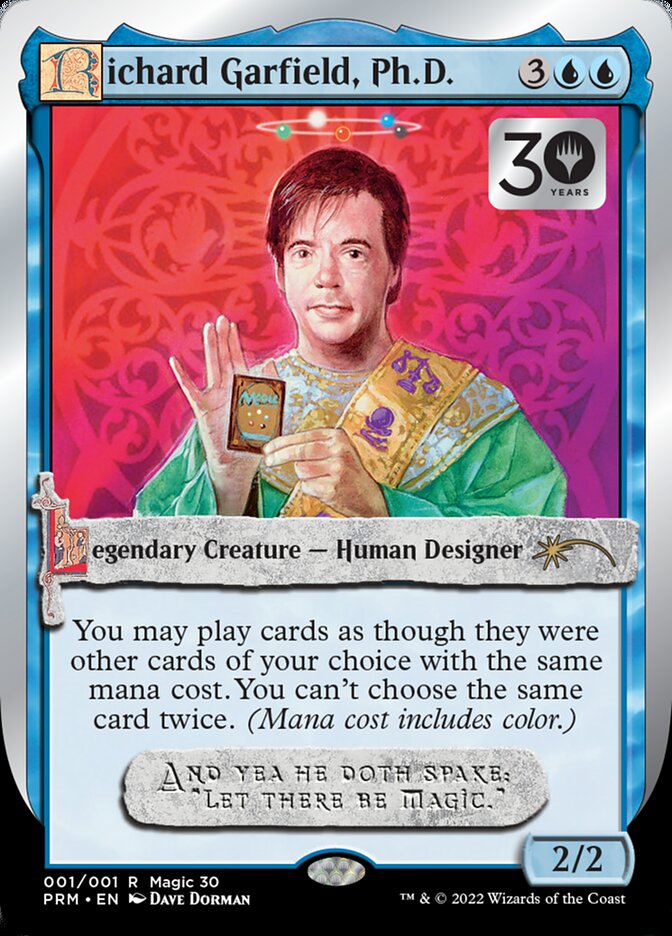 Richard Garfield, Ph.D. [30th Anniversary Promos] | Webway Games