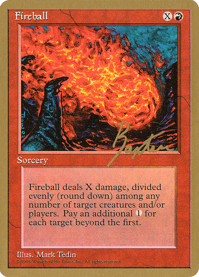 Fireball (George Baxter) [Pro Tour Collector Set] | Webway Games