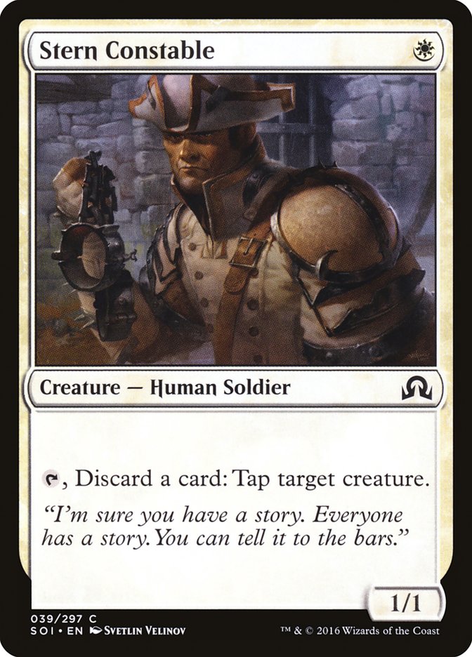 Stern Constable [Shadows over Innistrad] | Webway Games