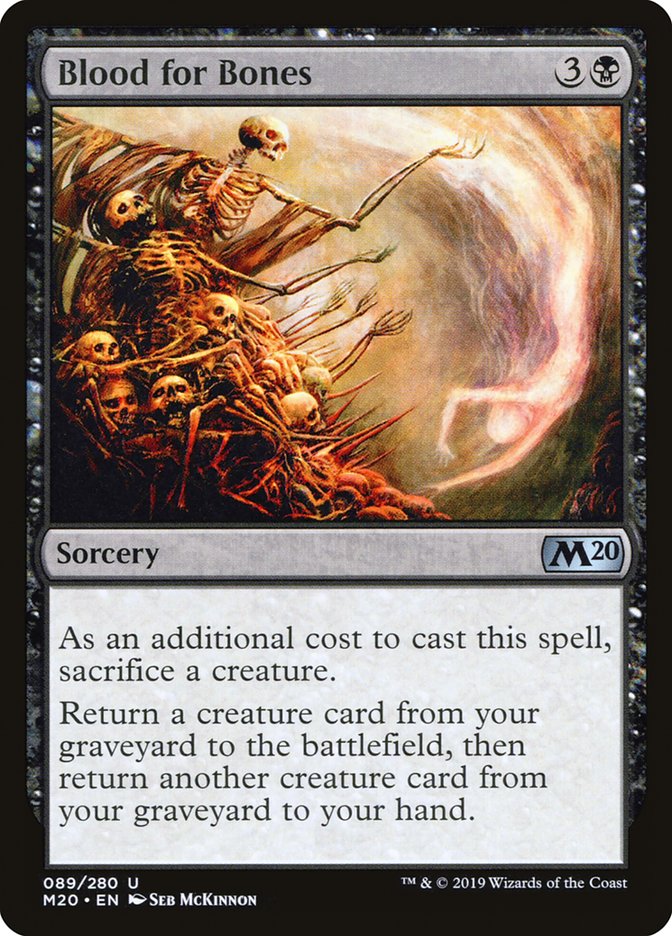 Blood for Bones [Core Set 2020] | Webway Games