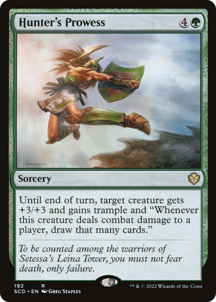 Hunter's Prowess [Starter Commander Decks] | Webway Games