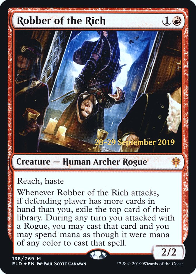 Robber of the Rich  [Throne of Eldraine Prerelease Promos] | Webway Games