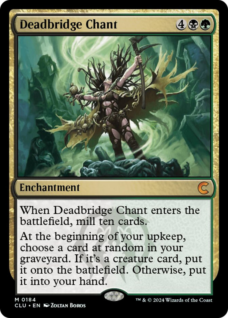 Deadbridge Chant [Ravnica: Clue Edition] | Webway Games