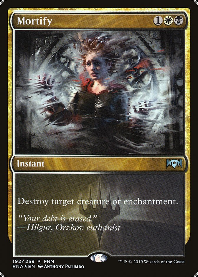 Mortify (FNM) [Ravnica Allegiance Promos] | Webway Games