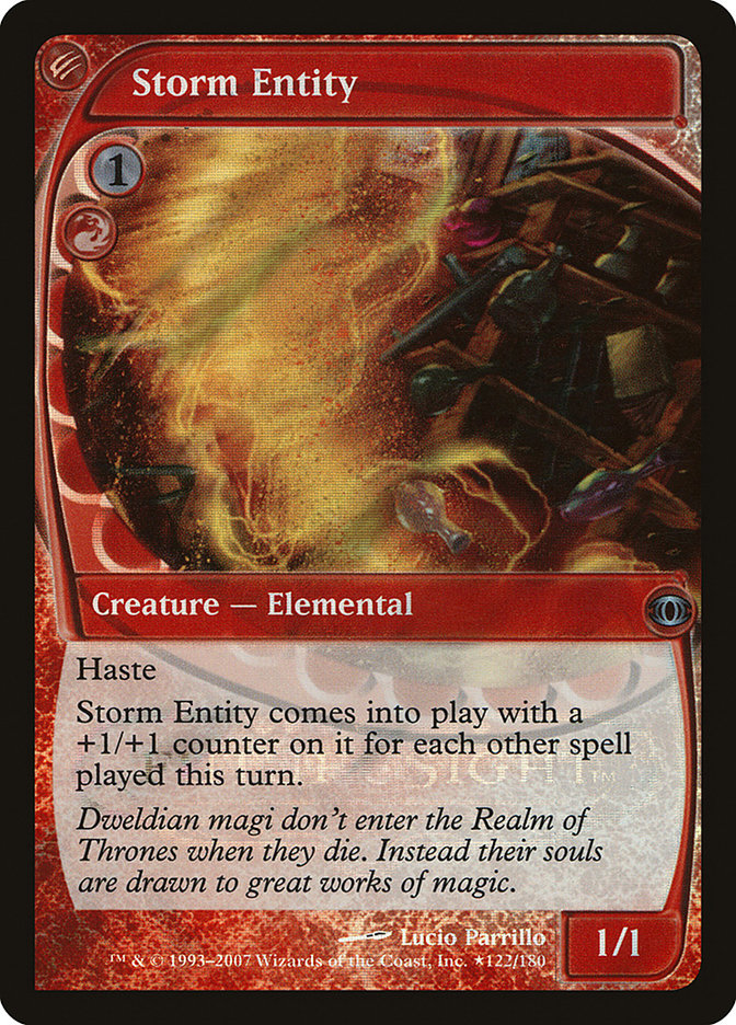 Storm Entity [Future Sight Promos] | Webway Games