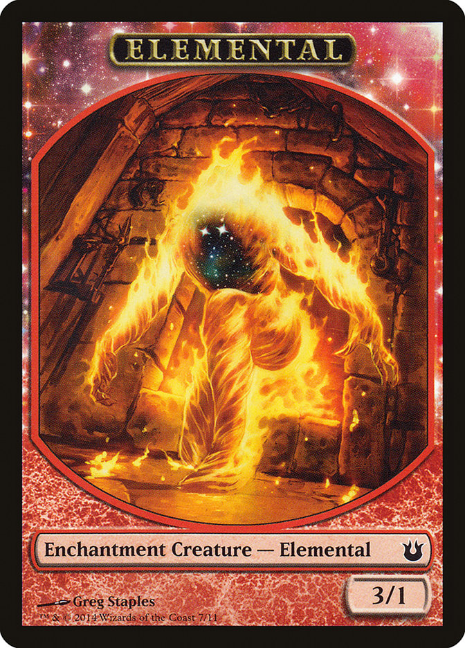 Elemental [Born of the Gods Tokens] | Webway Games