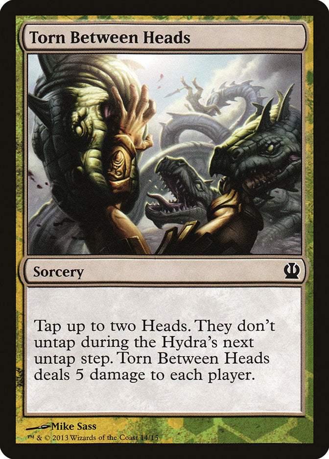 Torn Between Heads [Hero's Path Promos] | Webway Games