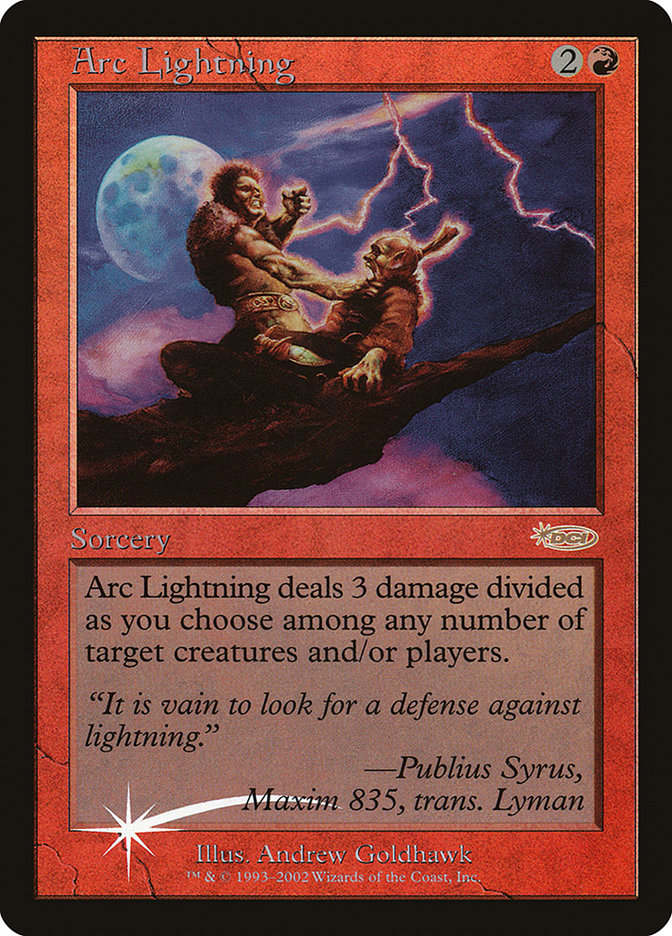 Arc Lightning [Arena League 2002] | Webway Games