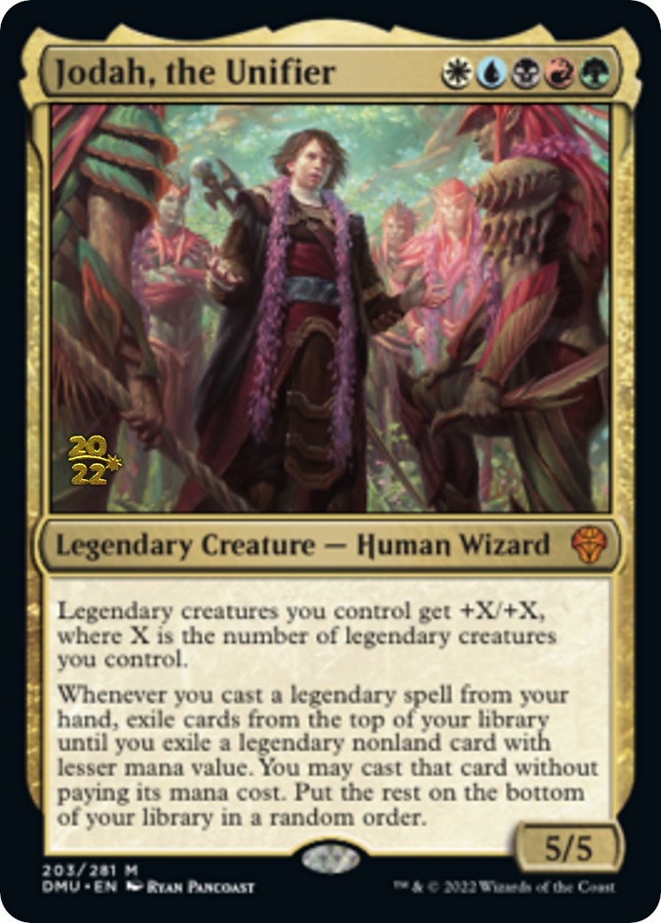 Jodah, the Unifier [Dominaria United Prerelease Promos] | Webway Games