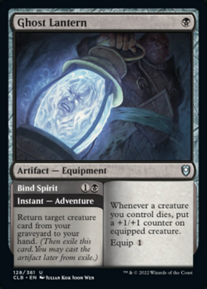 Ghost Lantern // Bind Spirit [Commander Legends: Battle for Baldur's Gate] | Webway Games