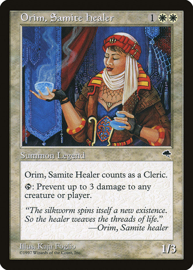 Orim, Samite Healer [Tempest] | Webway Games