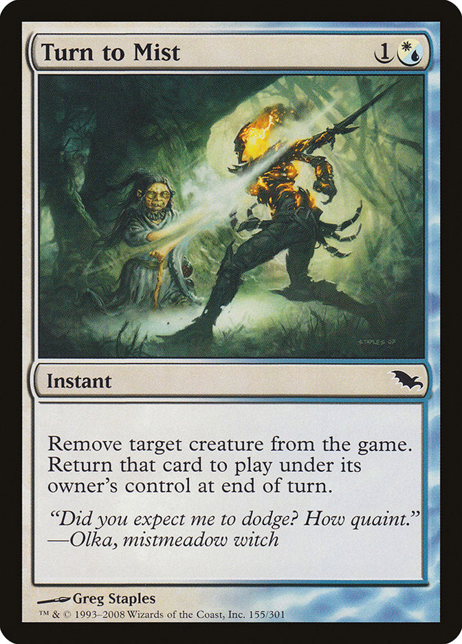Turn to Mist [Shadowmoor] | Webway Games