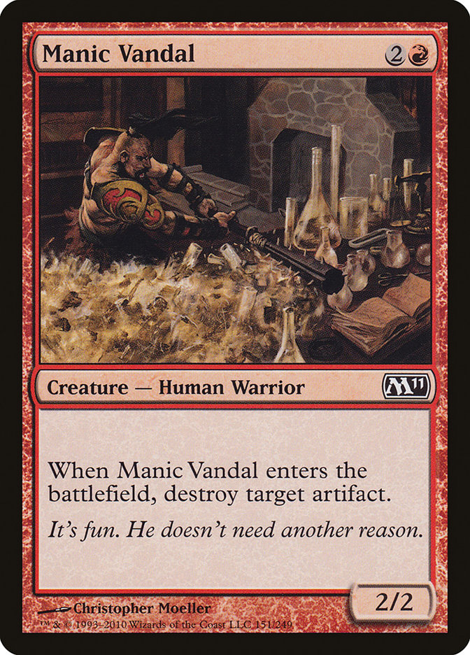 Manic Vandal [Magic 2011] | Webway Games