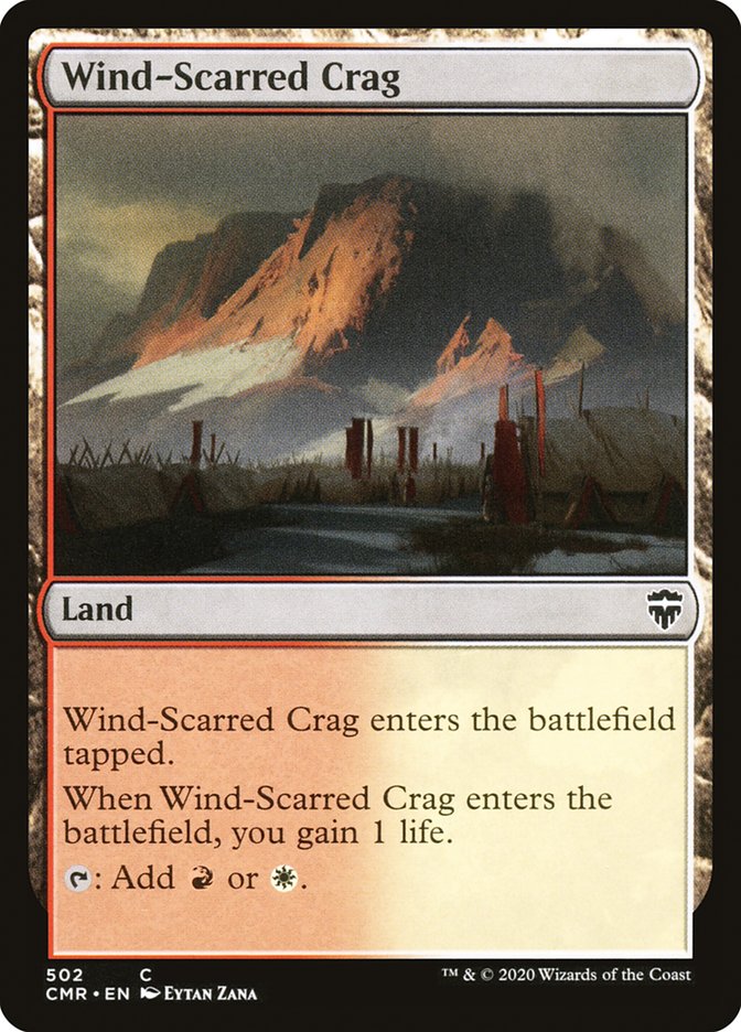 Wind-Scarred Crag [Commander Legends] | Webway Games
