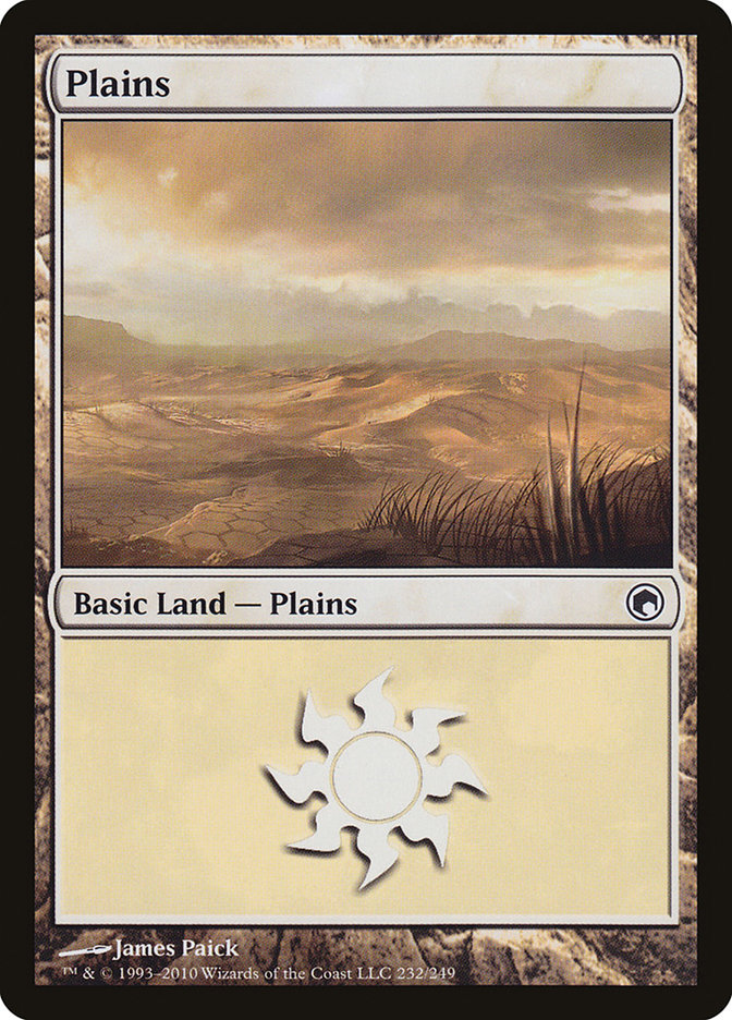 Plains (#232) [Scars of Mirrodin] | Webway Games