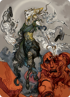 Tamiyo, Compleated Sage Art Card [Kamigawa: Neon Dynasty Art Series] | Webway Games