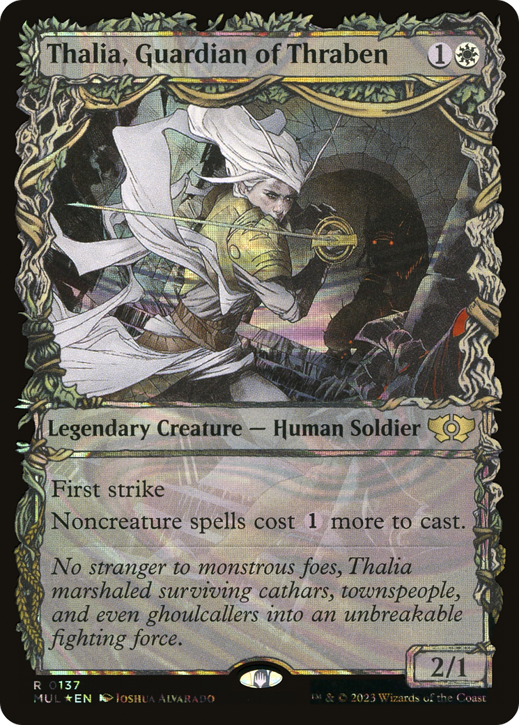Thalia, Guardian of Thraben (Halo Foil) [Multiverse Legends] | Webway Games