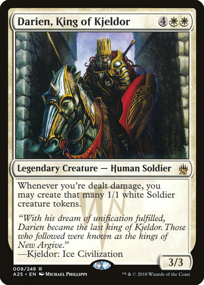 Darien, King of Kjeldor [Masters 25] | Webway Games