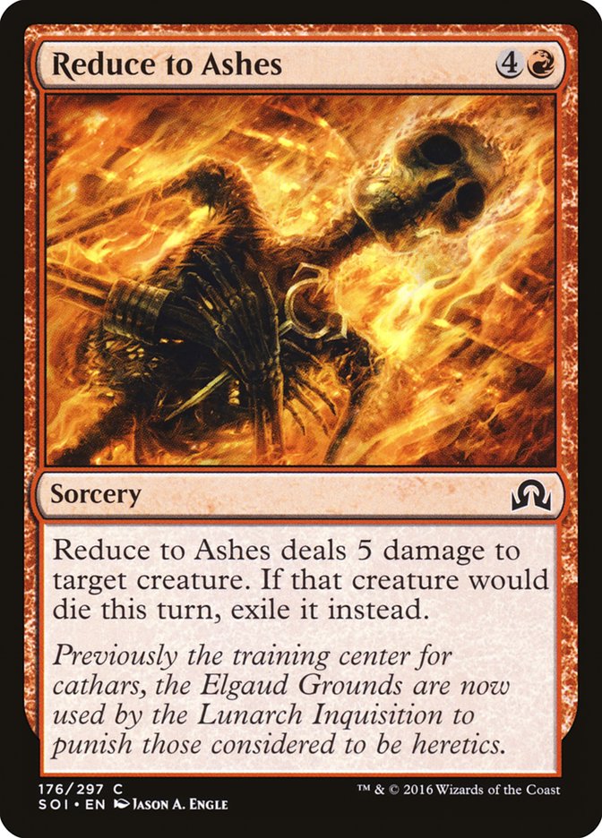 Reduce to Ashes [Shadows over Innistrad] | Webway Games