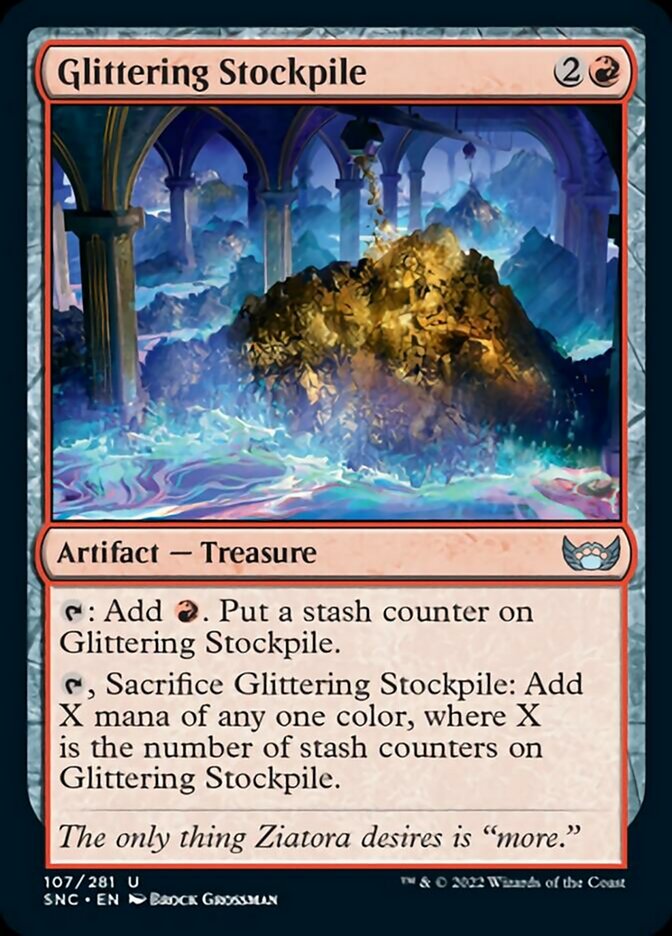 Glittering Stockpile [Streets of New Capenna] | Webway Games